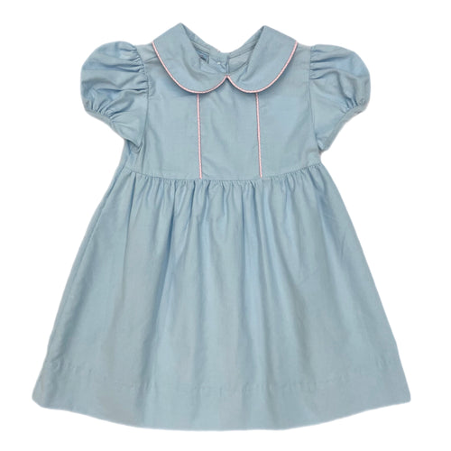 CLO Claire Corduroy Dress-Lt. Blue