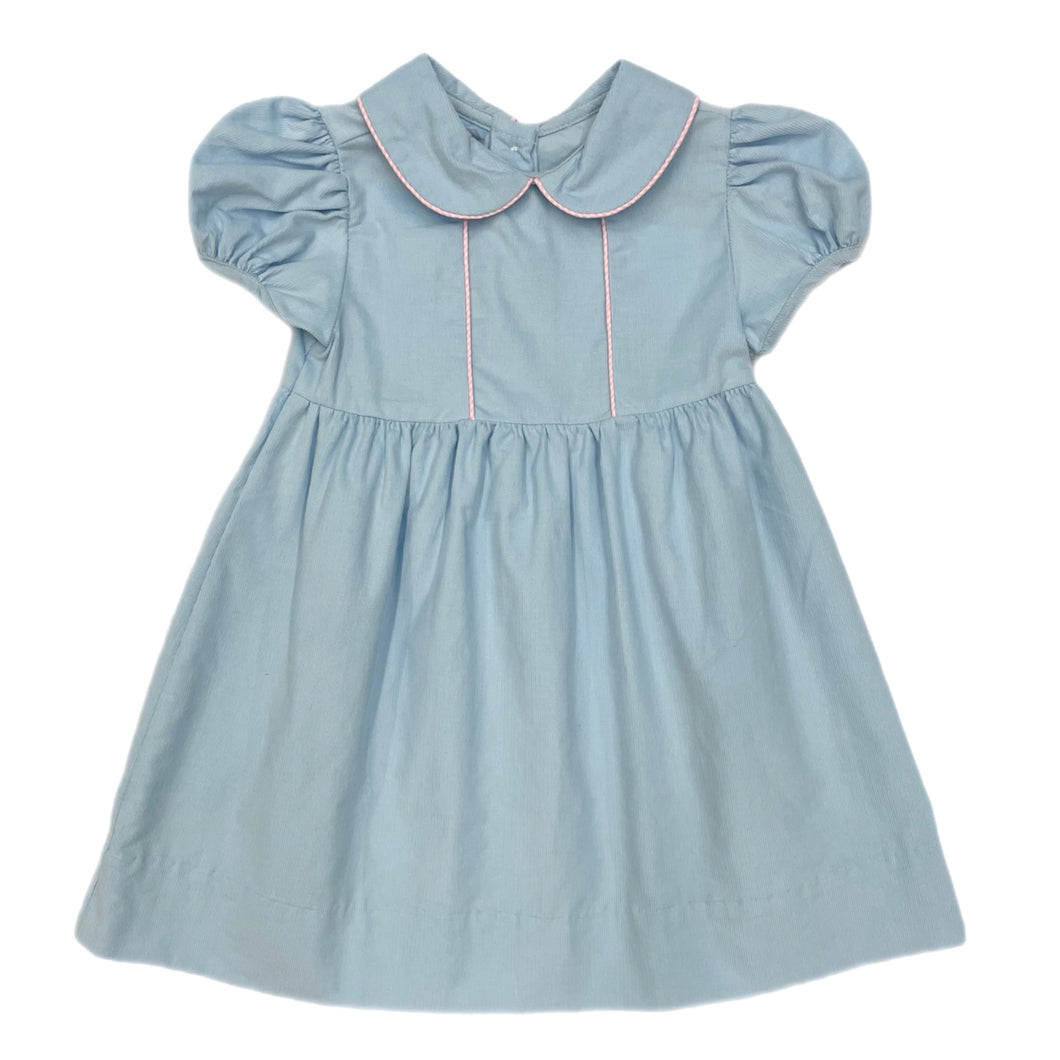 CLO Claire Corduroy Dress-Lt. Blue