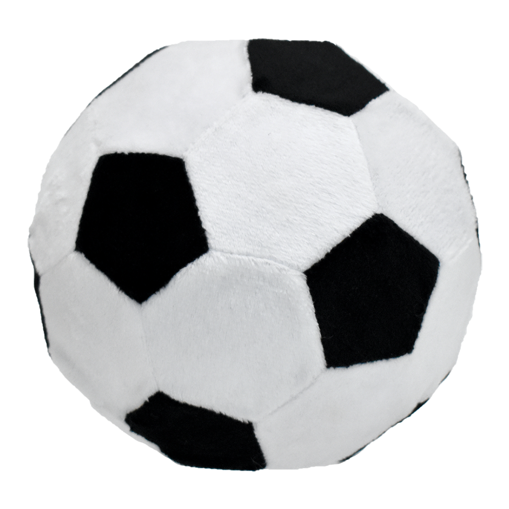 Iscream Soccer Ball 3D Slow Rise Plush