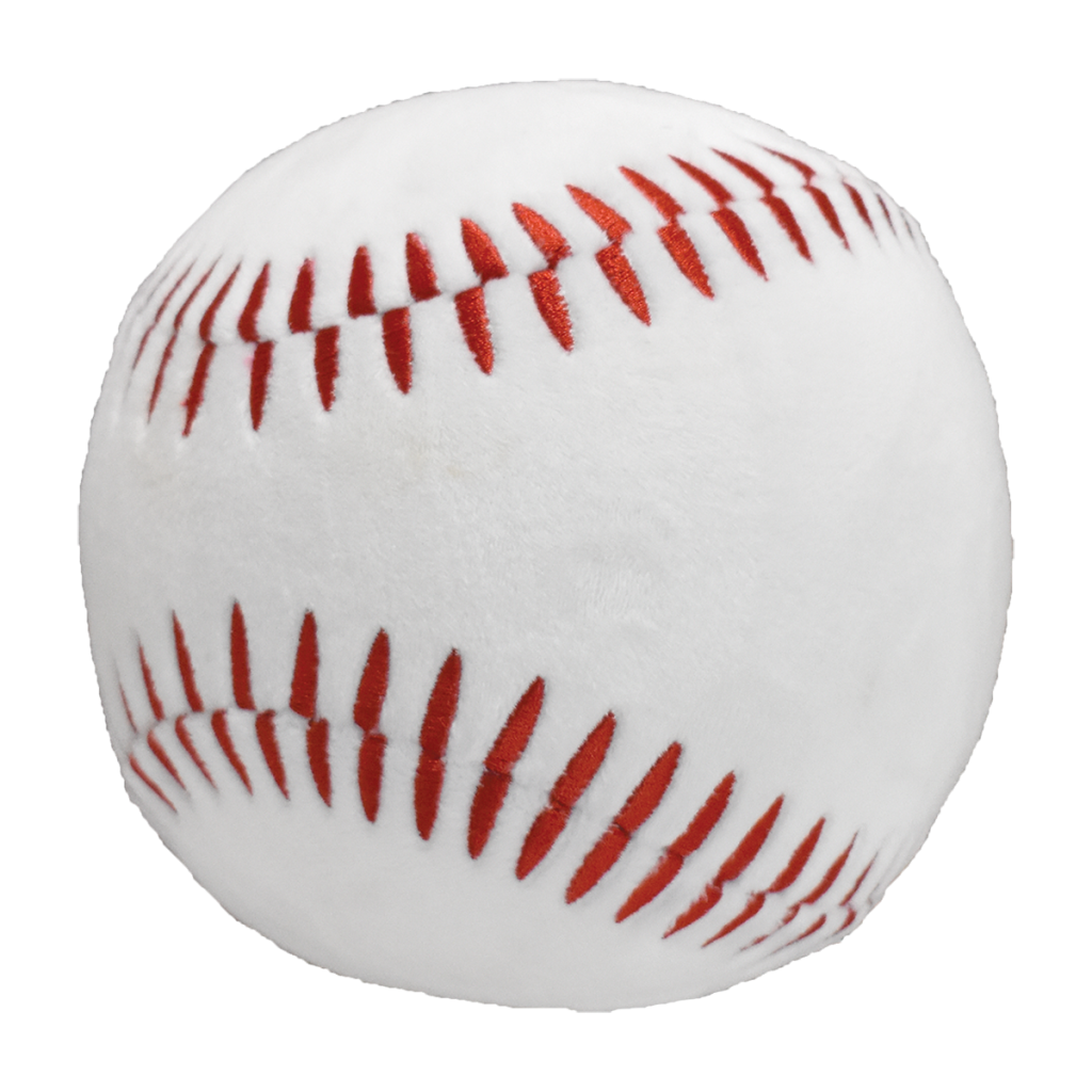 Iscream Baseball 3D Slow Rise Plush