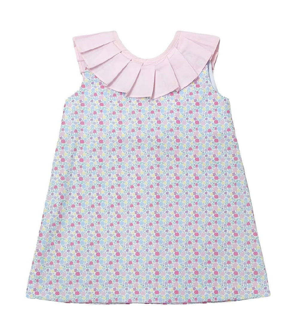Zuccini Lavender/Pink Spring Floral Dress