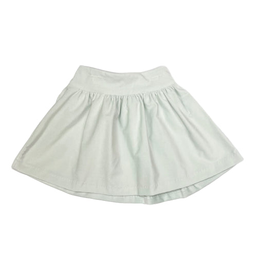 Anvy Mint Velvet Skirt