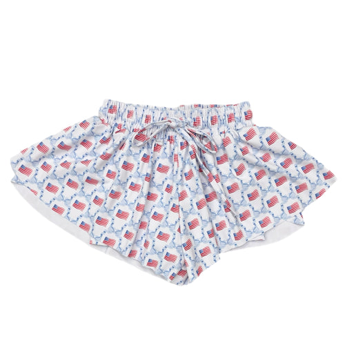 Azarhia America Butterfly Shorts