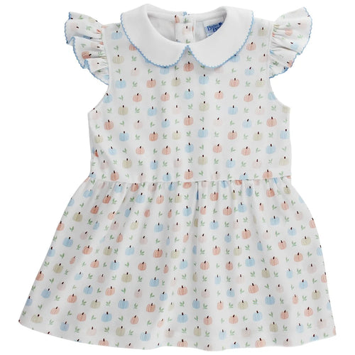 J Bailey Pumpkin Print Knit Dress