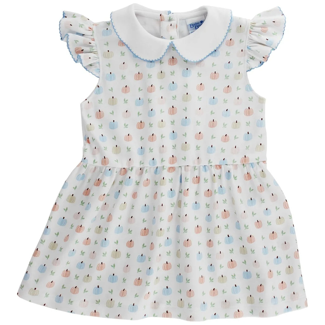 J Bailey Pumpkin Print Knit Dress