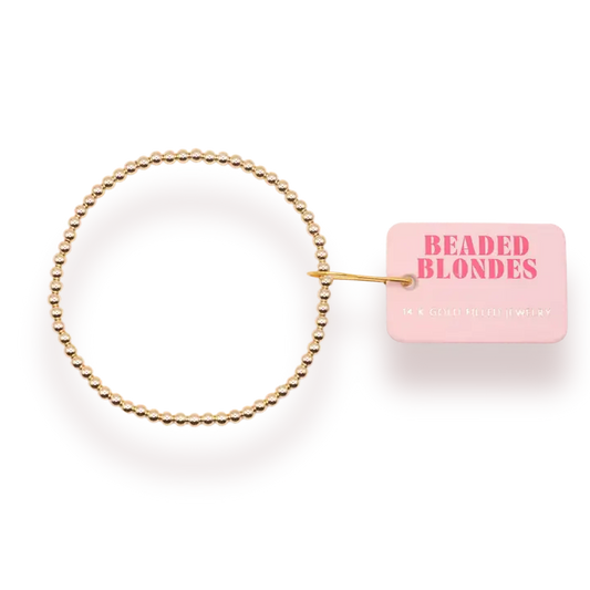 3mm Gold Bracelet
