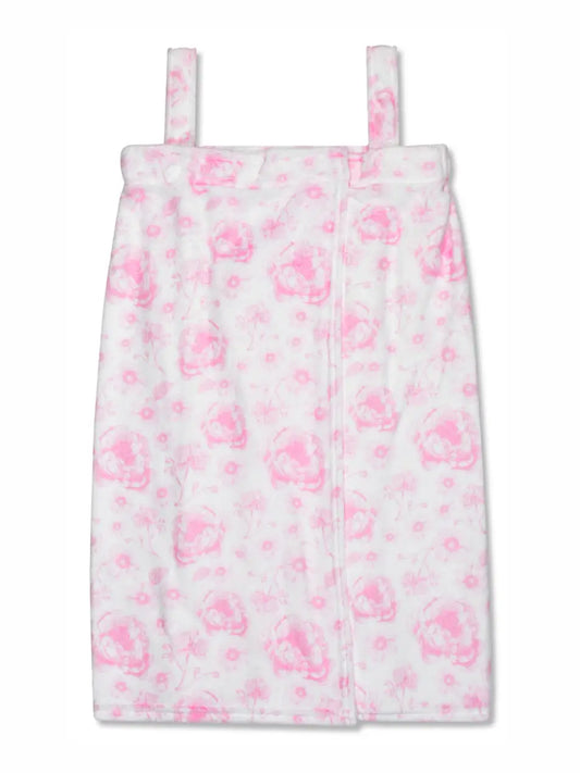 Iscream Pretty Pink Toile Spa Wrap