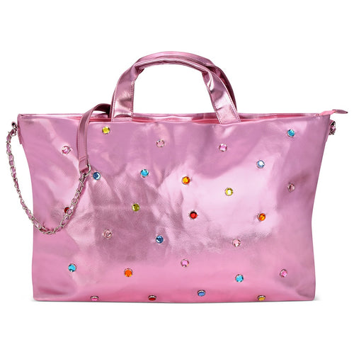 Iscream Pink Candy Gem Overnight Bag