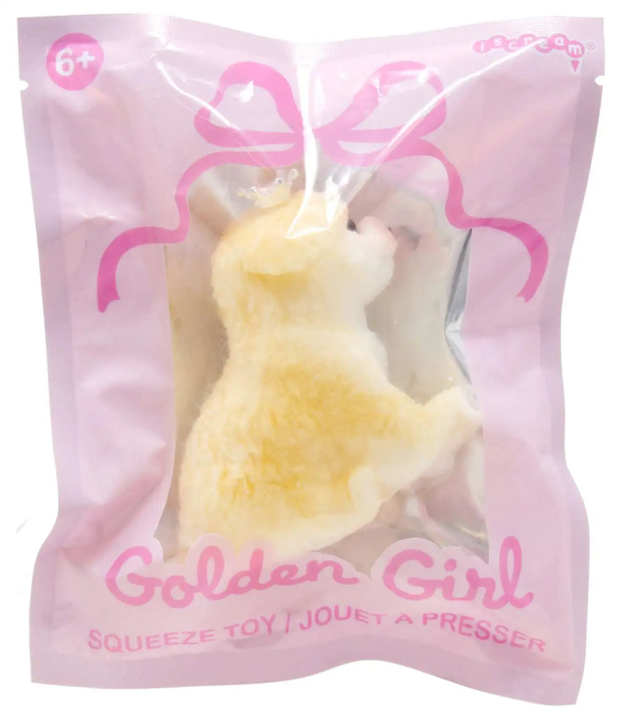 Iscream Golden Girl Retriever Squeeze Toy