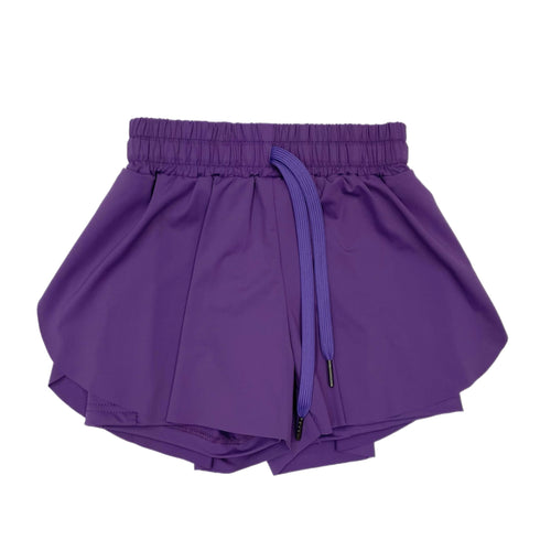 Belle Cher Purple Butterfly Shorts