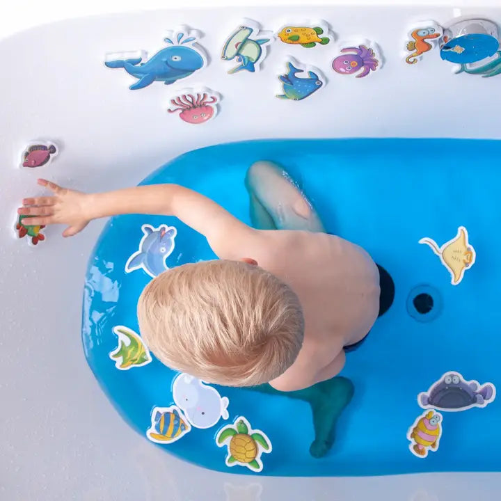 Fizzles Sticky Bath Foam Critters (30 Pieces)