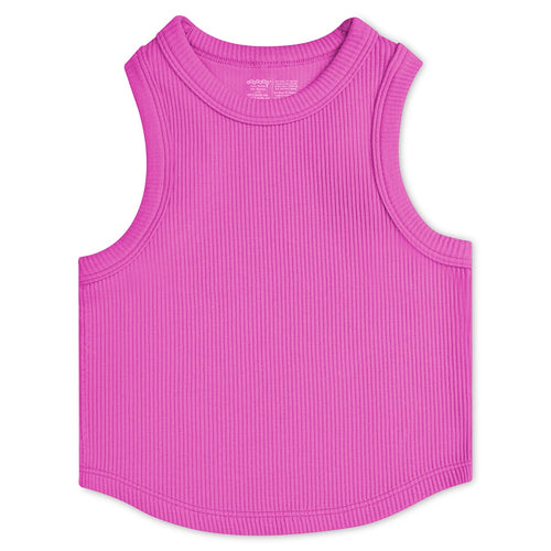 Iscream Pretty Pink Ribbed Racerback Top