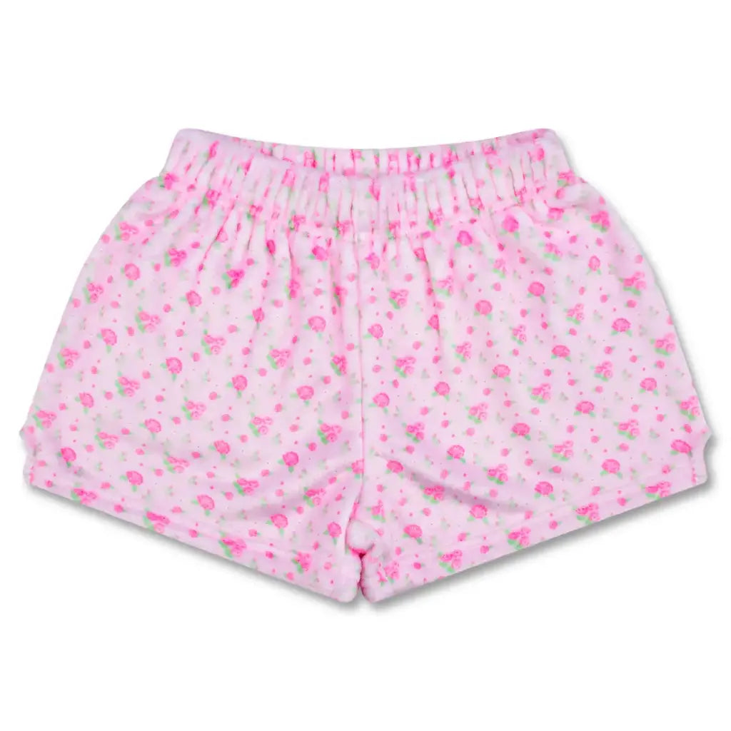 Iscream Pretty In Pink Plush Shorts