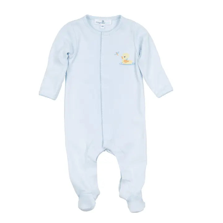 MB Darling Ducklings Blue Footie