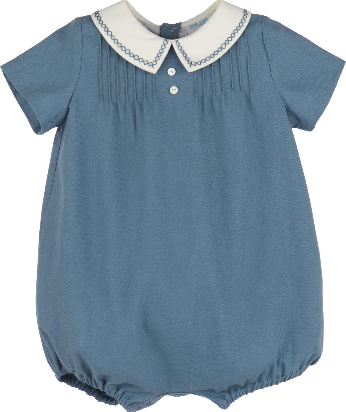 Luli & Me Fall Garden Boy Bubble-Deep Blue