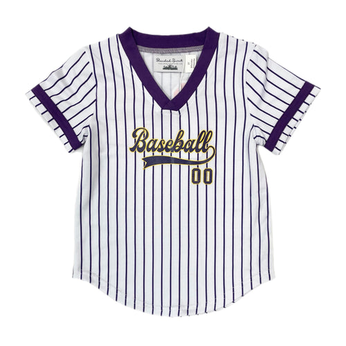 Blended Spirit Purple/Gold Baseball Jersey