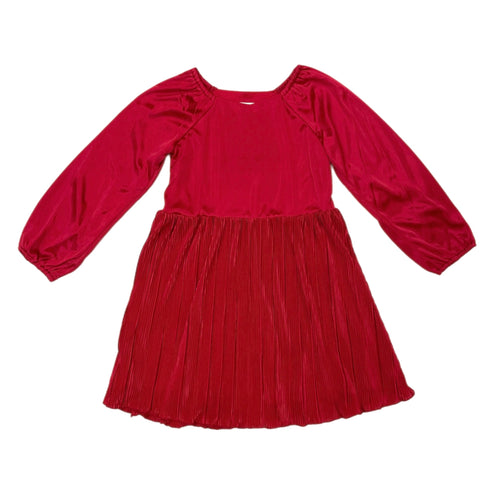 Isobella & Chloe Merry N' Bright Dress-Red
