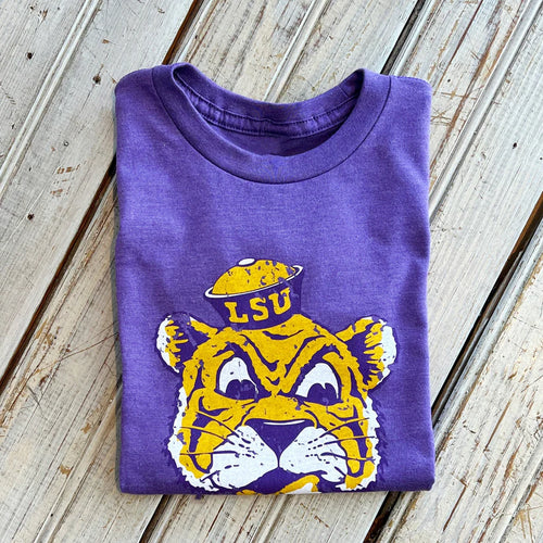 Nolaverse LSU Sailor Mike Tee-Heather Purple