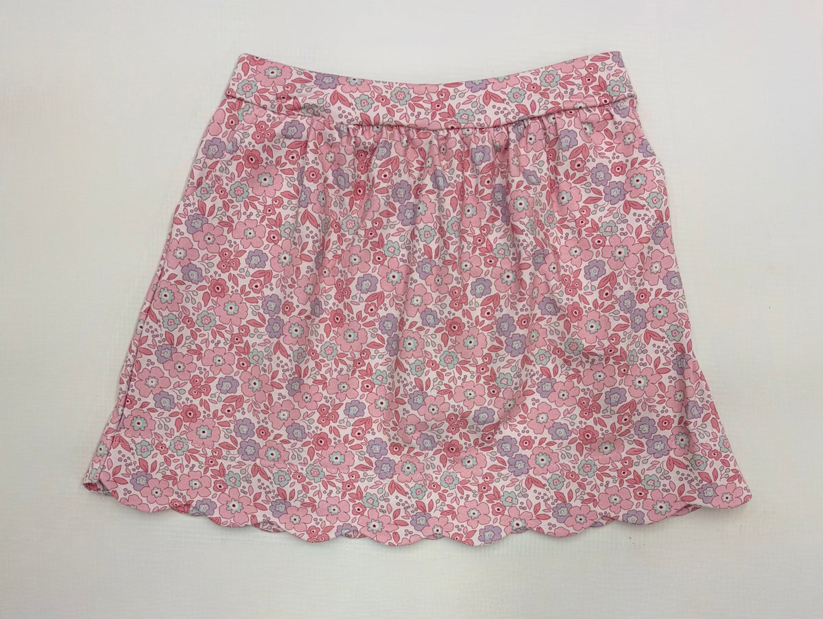 Mauve Floral Skort