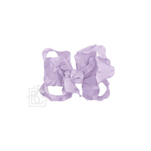 BC Double Ruffle Bow on Clip 3.5" Medium
