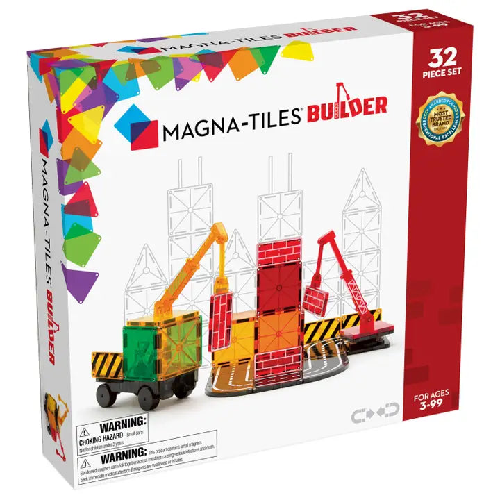 Magna-Tiles Builder 32 Piece Set