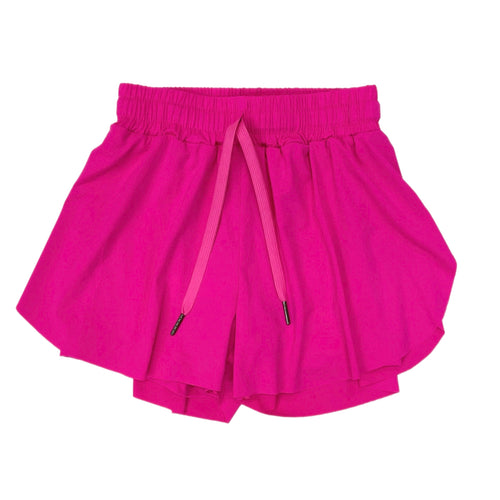 Belle Cher Hot Pink Butterfly Shorts