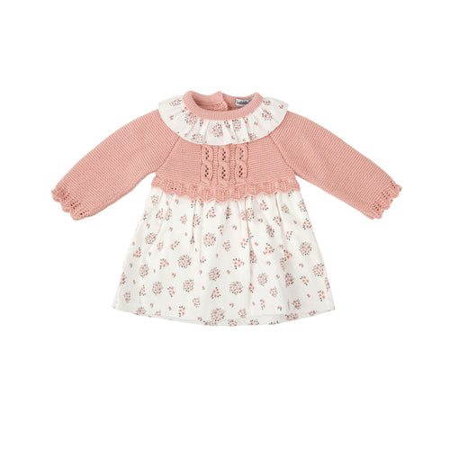 Babidu Mauve Knitted Sweater Dress
