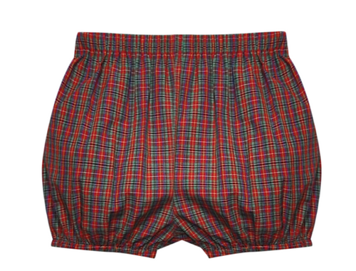 RN Alexander Red Plaid Bloomer