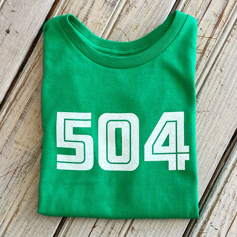 Nolaverse 504 Tee-Green