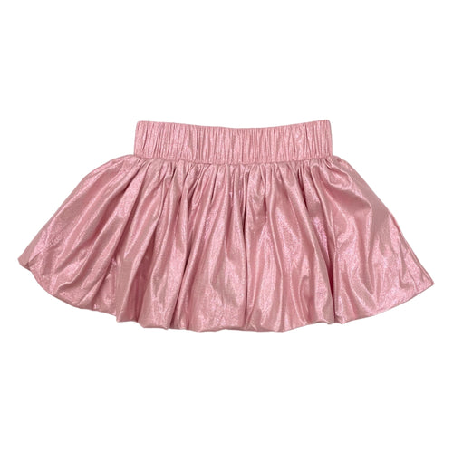 Little Olin Pink Shimmer Balloon Skirt