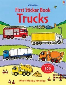 Usborne First Sticker Book-Trucks