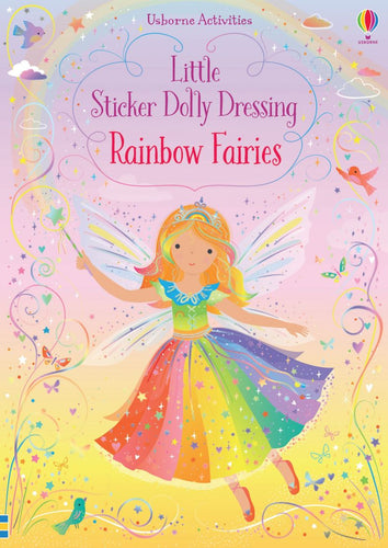 Usborne Little Sticker Dolly Dressing-Rainbow Fairy