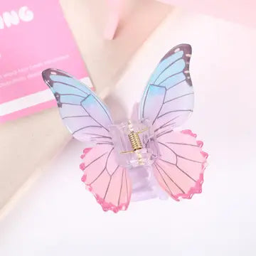 Colorful Butterfly Claw Clip