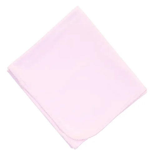 MB Essentials Solid Pink Receiving Blanket