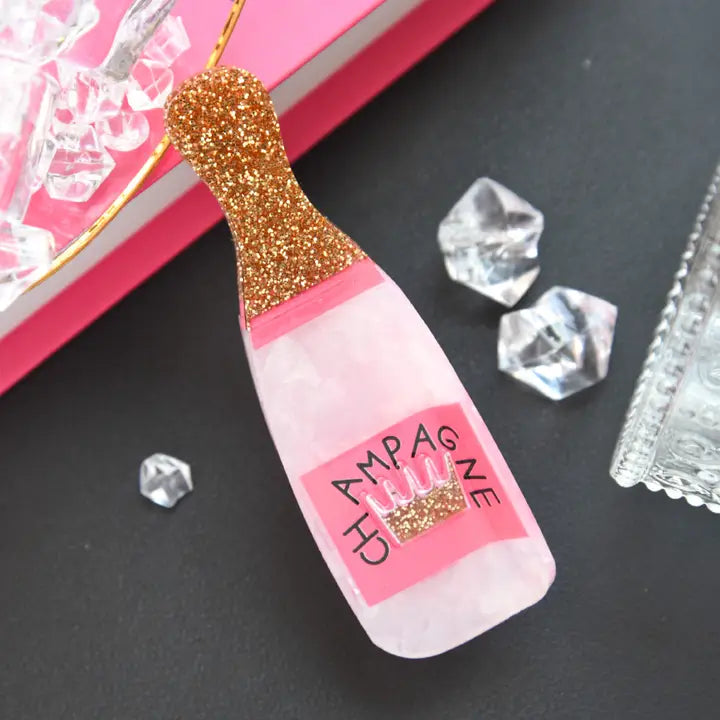 Champagne Claw Clip