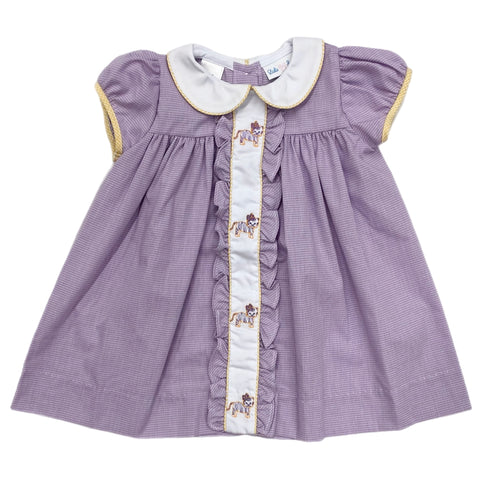 Lulu Bebe Lavender Tiger Dress
