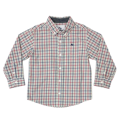 Southbound Blue/Red/Green Dress Shirt