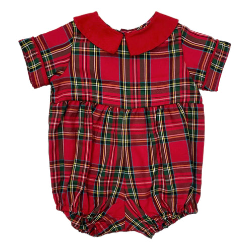 Funtasia Red Plaid Boy Bubble