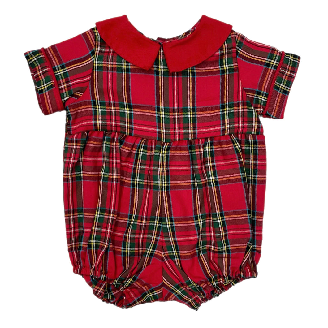 Funtasia Red Plaid Boy Bubble