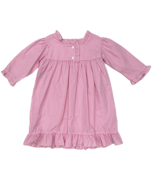RN Harper Pink Stripe Nightgown