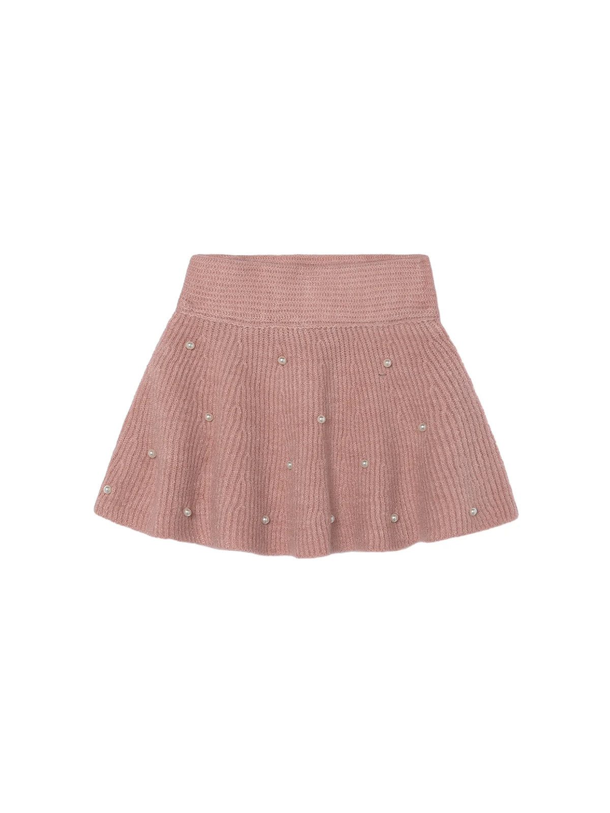 Mayoral Girls H. Quartz Pink Pearl Knit Sweater and Skirt Set