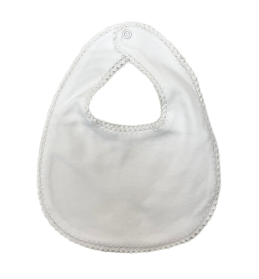 BCC Bib with White Crochet