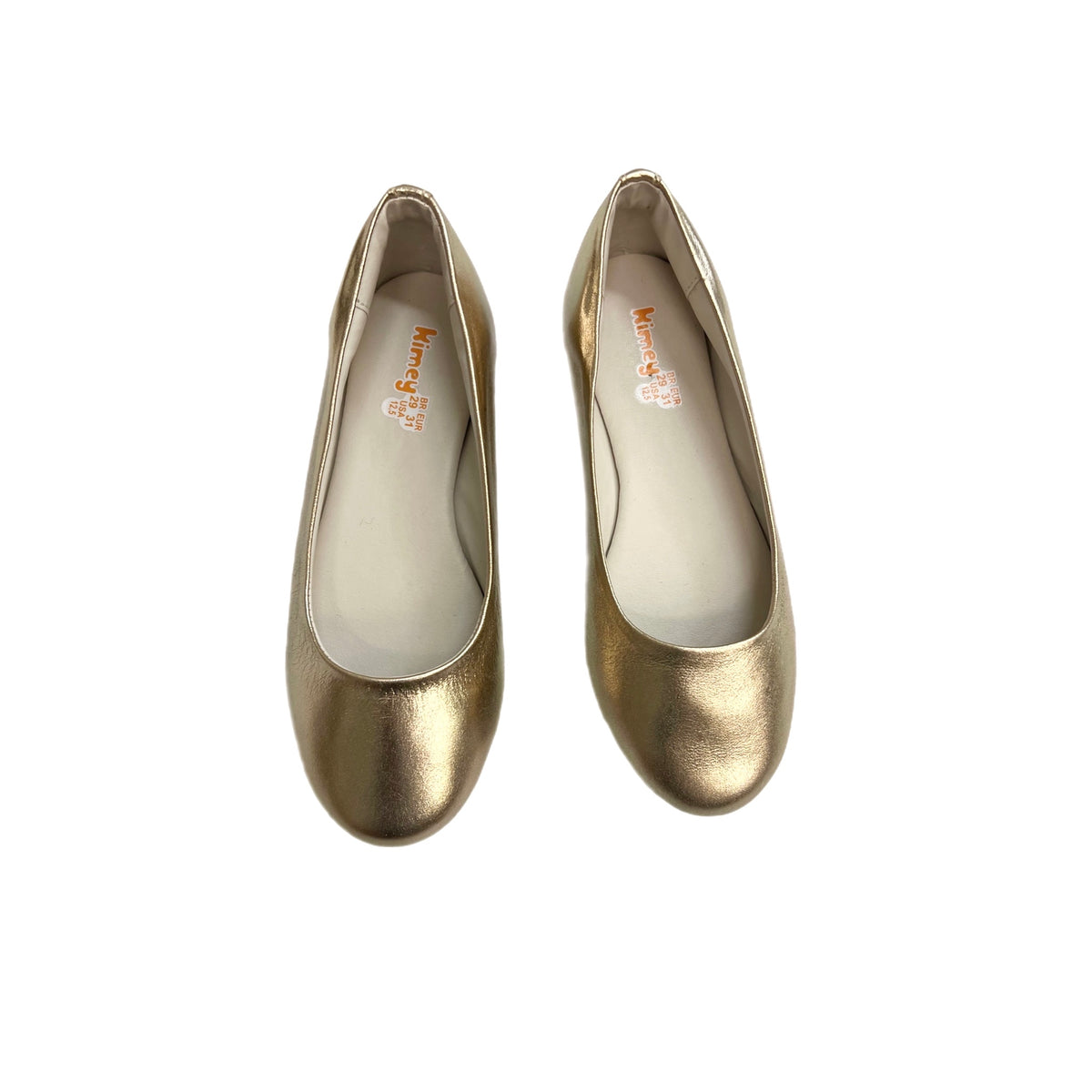 Kimey Gold Ballet Flat