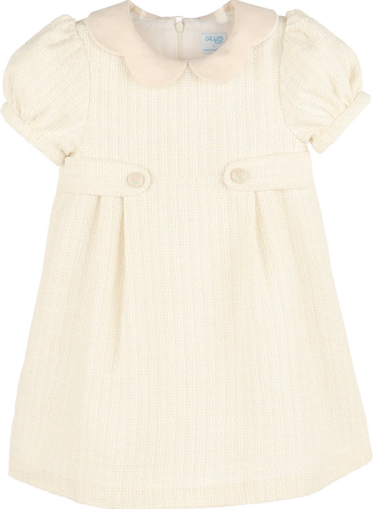 Luli & Me Chanel Dress-Ivory