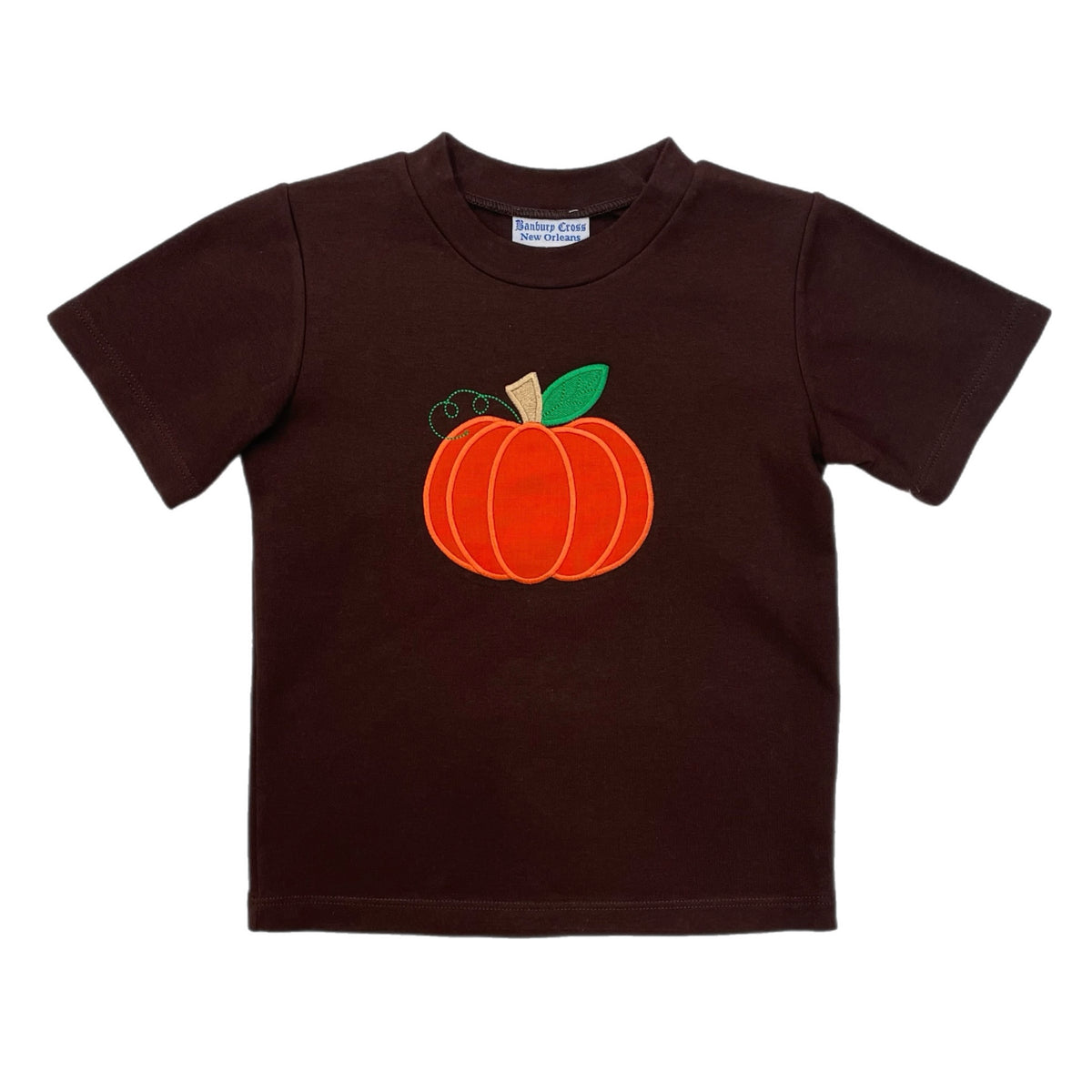 BC Brown Pumpkin Applique T-Shirt