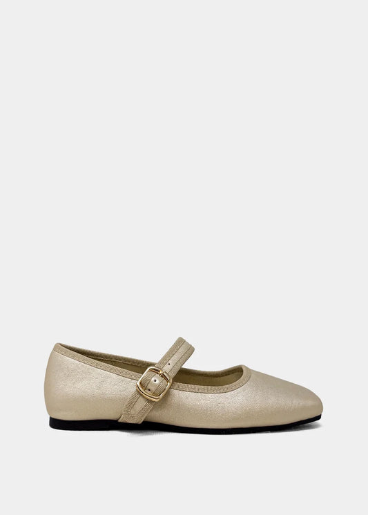 Shu Shop Gold Adeline Mary Jane