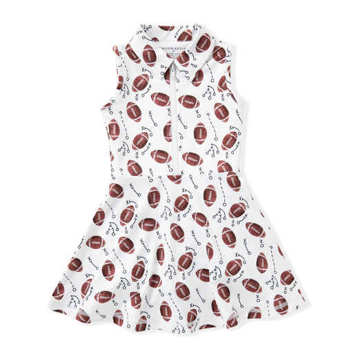 Swoon Baby Football Collar Tennis Dress