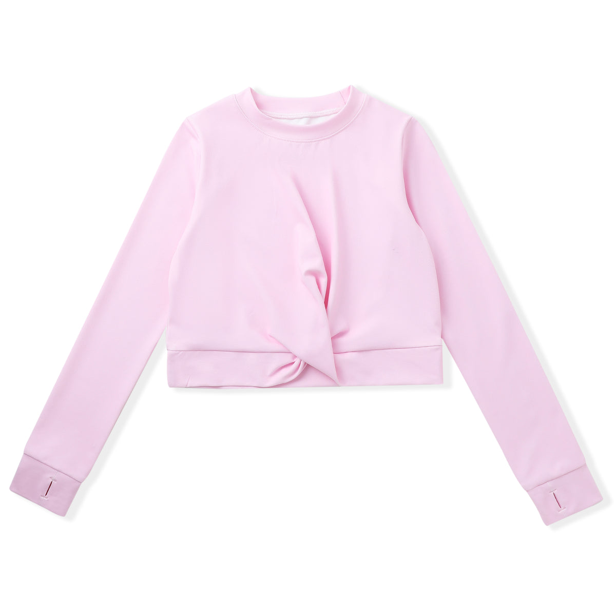 Swoon Baby Pink Knot Top