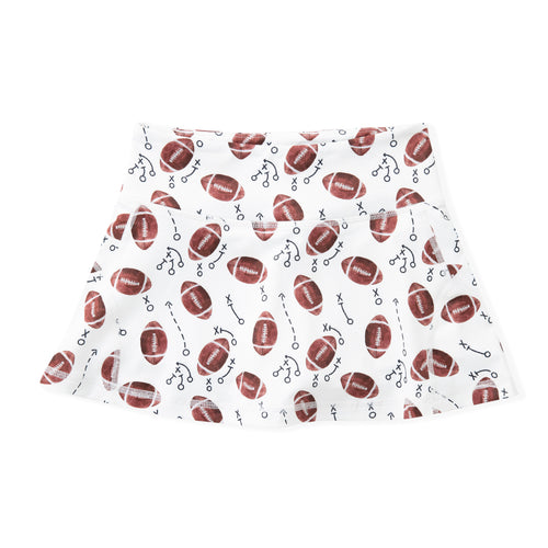 Swoon Baby White Football Tennis Skirt
