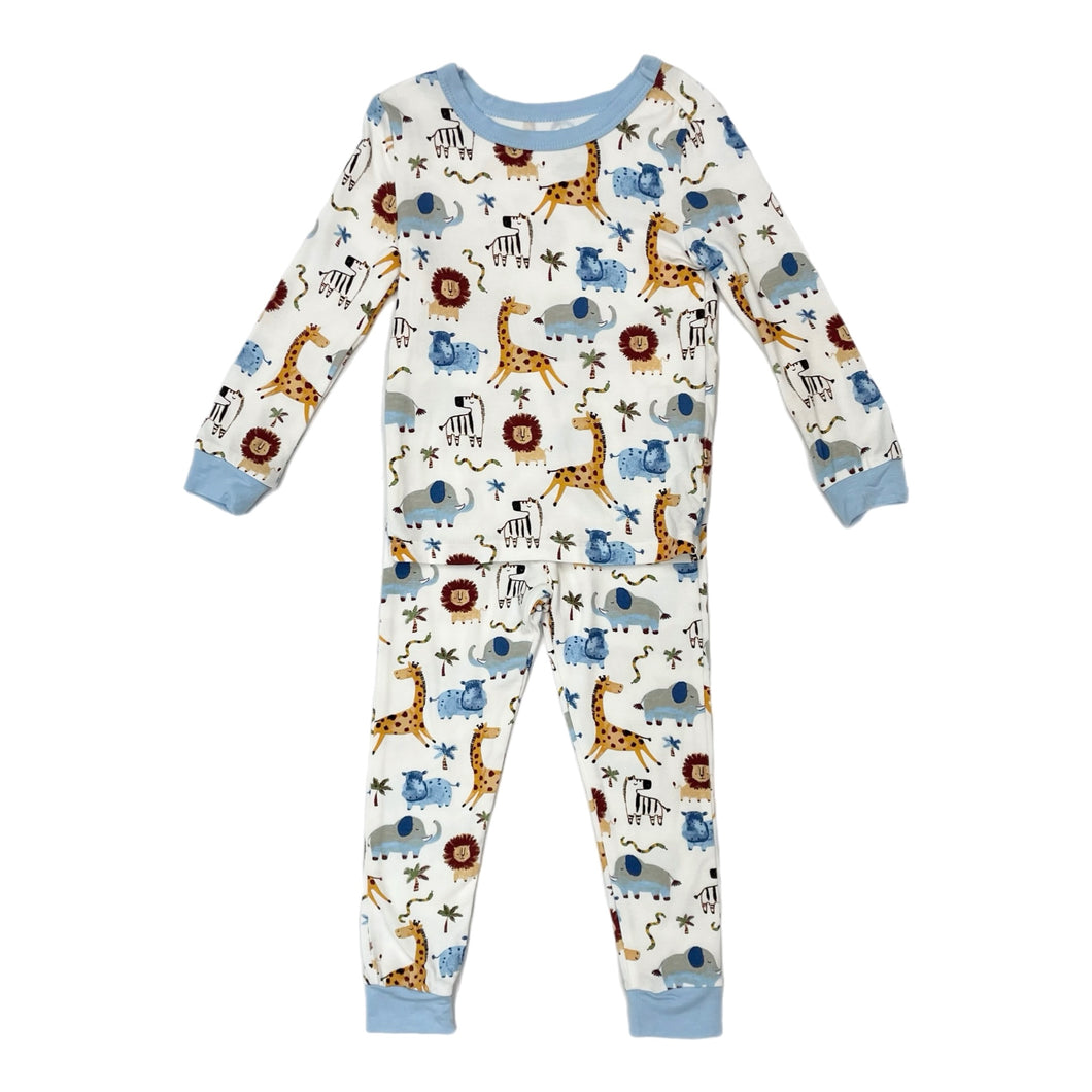 Little Me Zoo Animals Bamboo PJ